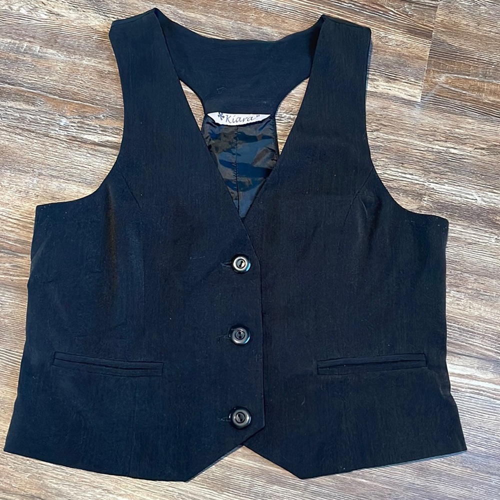 Black vest